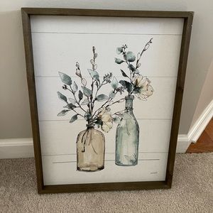 Farmhouse floral painting